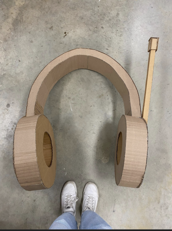 Cardboard Headphones