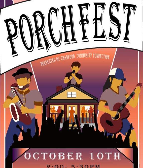 Cranford’s Porch Fest Poster