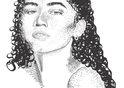 Zendaya Type Portrait