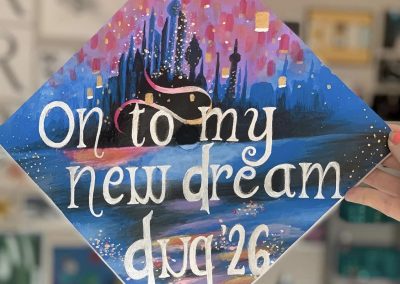 Painted Graduation Cap