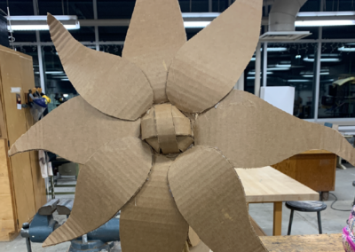 Cardboard Flower