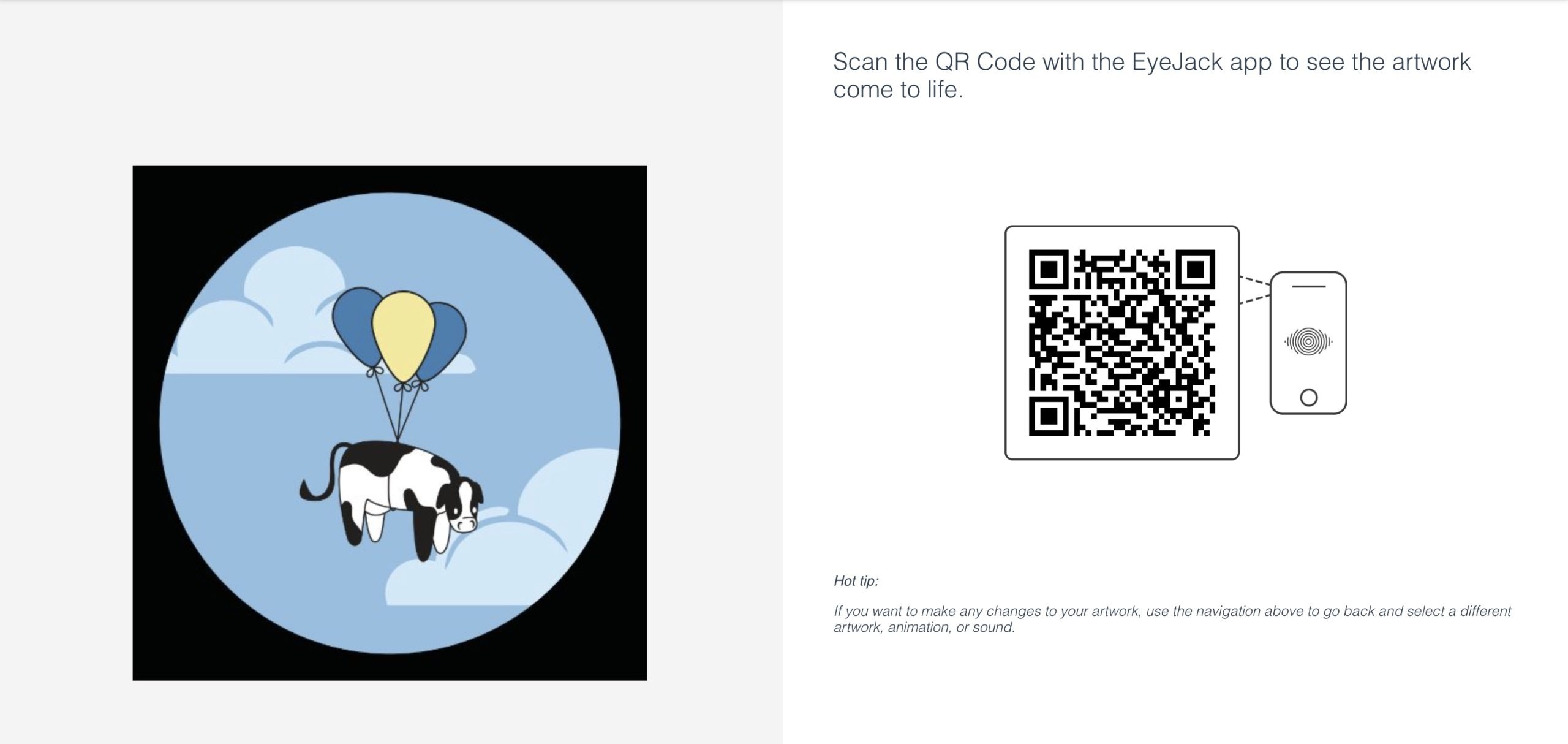 Cow Sticker