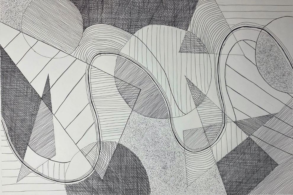 Line and Shapes In Pen