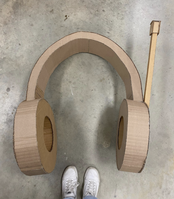 Cardboard Headphones