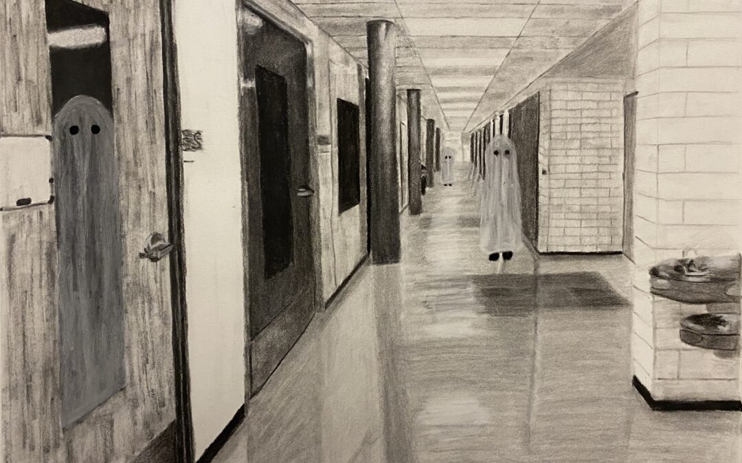 ALLEN HALL PERSPECTIVE DRAWING