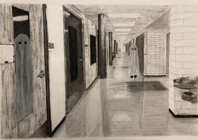 ALLEN HALL PERSPECTIVE DRAWING